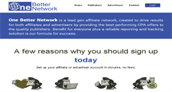 Desktop Screenshot of 1betternetwork.com